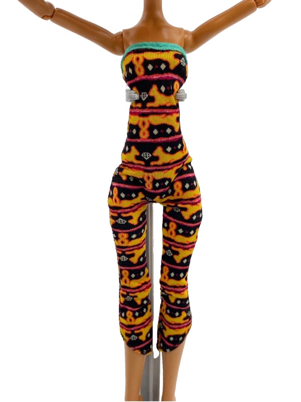Monster High G1 Freaky Fusion Cleolei Jumpsuit Bodysuit Outfit